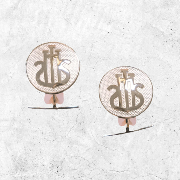 SSHL manschettknapp i silvermetall